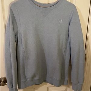 Baby blue champion crewneck
